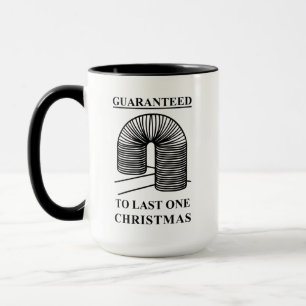 Lustiger Vintage-Weihnachtsspruch für Väter über k Tasse