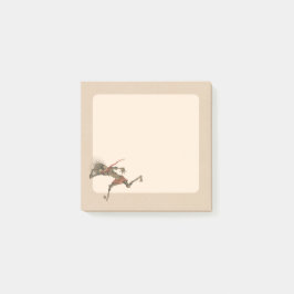Lustiger Vintage-Yokai-Geist Post-it Klebezettel