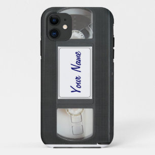 Lustiger Vintager 80er Retro VHS-Kassetten-Band Case-Mate iPhone Hülle