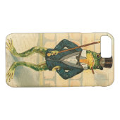 Lustiger Vintager Frosch Case-Mate iPhone Hülle (Rückseite (Horizontal))