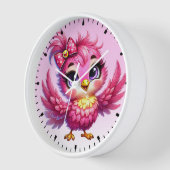 Lustiger Vogel Cartoon Sublimation-56342 Uhr (Winkel)