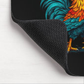 Lustiger Vogel Fcawf Huhn F Caw F Hahn Flüsterer Mousepad (Ecke)