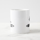 Lustiger Vogel Jumbo-Tasse (Vorderseite)