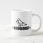 Lustiger Vogel Jumbo-Tasse (Rechts)