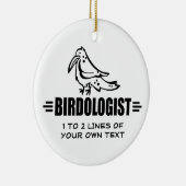 Lustiger Vogel Keramik Ornament (Rechts)