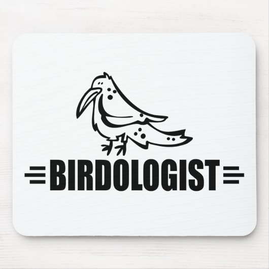 Lustiger Vogel Mousepad (Vorne)