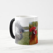 LUSTIGER VOGEL-VERWANDELNDE TASSE (Vorderseite Links)