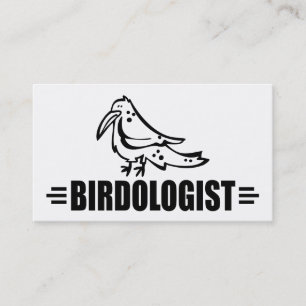 Lustiger Vogel Visitenkarte