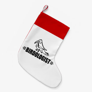 Lustiger Vogelbeobachter Kleiner Weihnachtsstrumpf