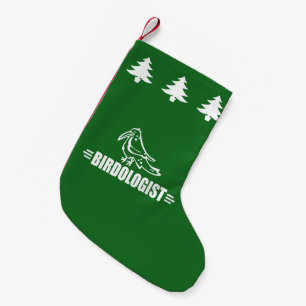 Lustiger Vogelbeobachter Kleiner Weihnachtsstrumpf