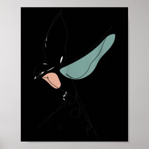 Lustiger Vogelbeobachtung Vogelbeobachtung ich spu Poster