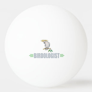 Lustiger Vogelliebhaber Nymphensittich Tischtennisball