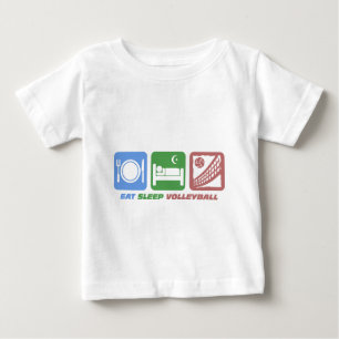 lustiger Volleyball Baby T-shirt
