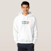lustiger Volleyball Hoodie (Vorne ganz)