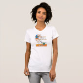 Lustiger Volleyball-T - Shirt (Vorne ganz)