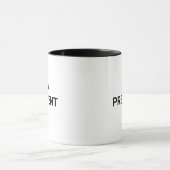 Lustiger Vorsitzender der Haus- und Grundeigentüme Tasse (Zentrum)