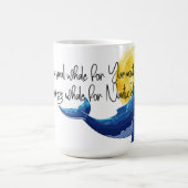 Lustiger Wal Kaffeetasse (Mittel)