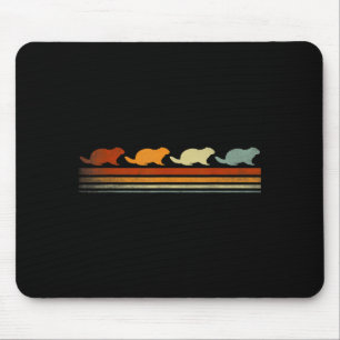 Lustiger Waldmurmeltier Retro Waldmurmeltier Lusti Mousepad