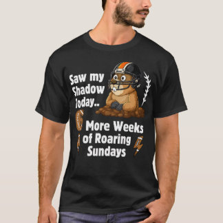 Lustiger Waldmurmeltier Sechs weitere Wochen donne T-Shirt