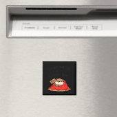 Lustiger Waldmurmeltier Weck Mich Auf Wenn Der Win Magnet (In Situ (Geschirrspüler))
