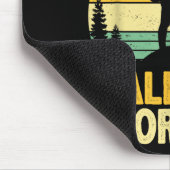 Lustiger Wander-Camping noch eine halbe Meile oder Mousepad (Ecke)