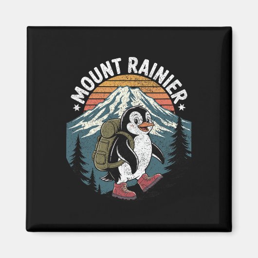 Lustiger Wander-Pinguin beim Klettern am Mount Rai Magnet (Vorne)