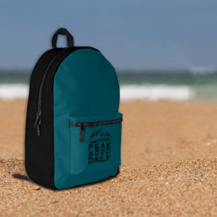 Lustiger Wander-Rucksack für Outdoor-Abenteuer Bedruckter Rucksack