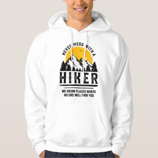 Lustiger Wanderer Wandern Liebhaber Outdoor-Zitat Hoodie