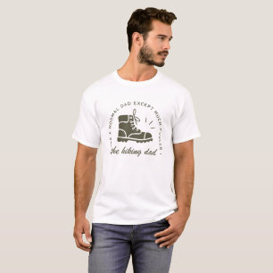 Lustiger Wandervater cooler Vater T-Shirt