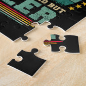 Lustiger Wandervater wie ein normaler Vater beim W Puzzle (Seite)