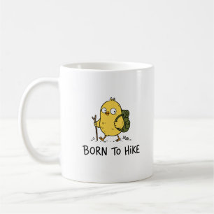 Lustiger Wandervogel Cartoon Kaffeetasse