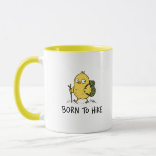 Lustiger Wandervogel Cartoon Tasse