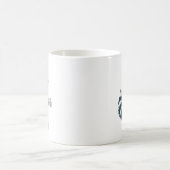 Lustiger Waschbär 67 Meme Sechs Sieben  Kaffeetasse (Mittel)