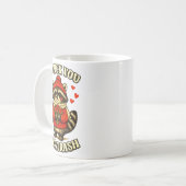 Lustiger Waschbär, ich würde dich über den Müll am Kaffeetasse (Vorderseite Links)