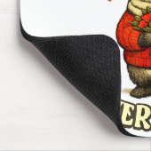 Lustiger Waschbär, ich würde dich über den Müll am Mousepad (Ecke)