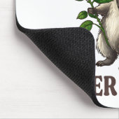 Lustiger Waschbär, ich würde dich über den Müll am Mousepad (Ecke)
