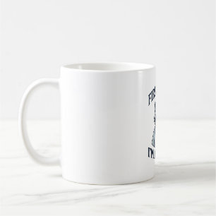 Lustiger Waschbär-Krankenschwester Zuerst einmal b Kaffeetasse