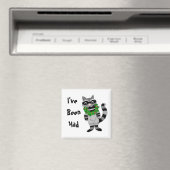 Lustiger Waschbär Magnet (In Situ (Geschirrspüler))