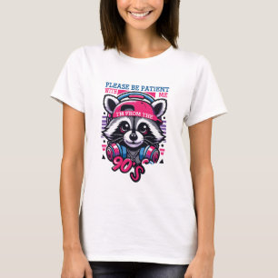 Lustiger Waschbär T-Shirt