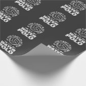 Lustiger Wasser-Polo-T - Shirt für Geschenkpapier (Ecke)