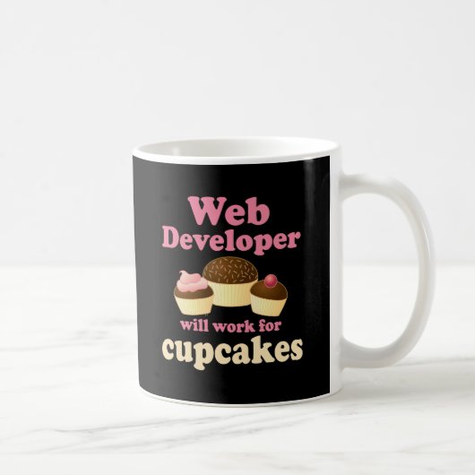 Lustiger Web-Entwickler Kaffeetasse (Rechts)