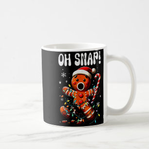 Lustiger Weihnachten Oh Snap Lebkuchenmann Xmas Mä Kaffeetasse