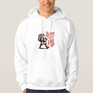 Lustiger Weihnachten Snow Diggity Bout to Bag It U Hoodie