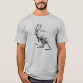 Lustiger WeihnachtenRoodeer Festtages-T - Shirt (Vorderseite)