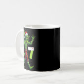 Lustiger Weihnachts-Alien-Sechs-Sieben-Meme 67 San Kaffeetasse (Vorderseite Links)
