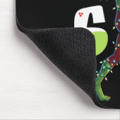 Lustiger Weihnachts-Alien-Sechs-Sieben-Meme 67 Wei Mousepad (Ecke)