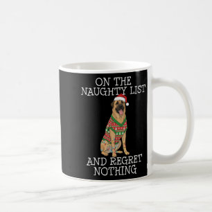 Lustiger Weihnachts-Anatolischer-Hirtenhund Unarti Kaffeetasse