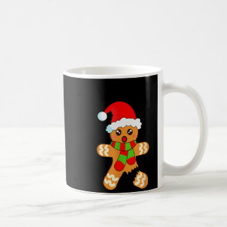 Lustiger Weihnachts-Gingerbread-Mann-Keks Oh Snap  Kaffeetasse