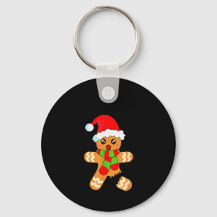 Lustiger Weihnachts-Gingerbread-Mann-Keks Oh Snap  Schlüsselanhänger