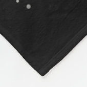 Lustiger Weihnachts-Gorilla-Tag Fleecedecke (Ecke)